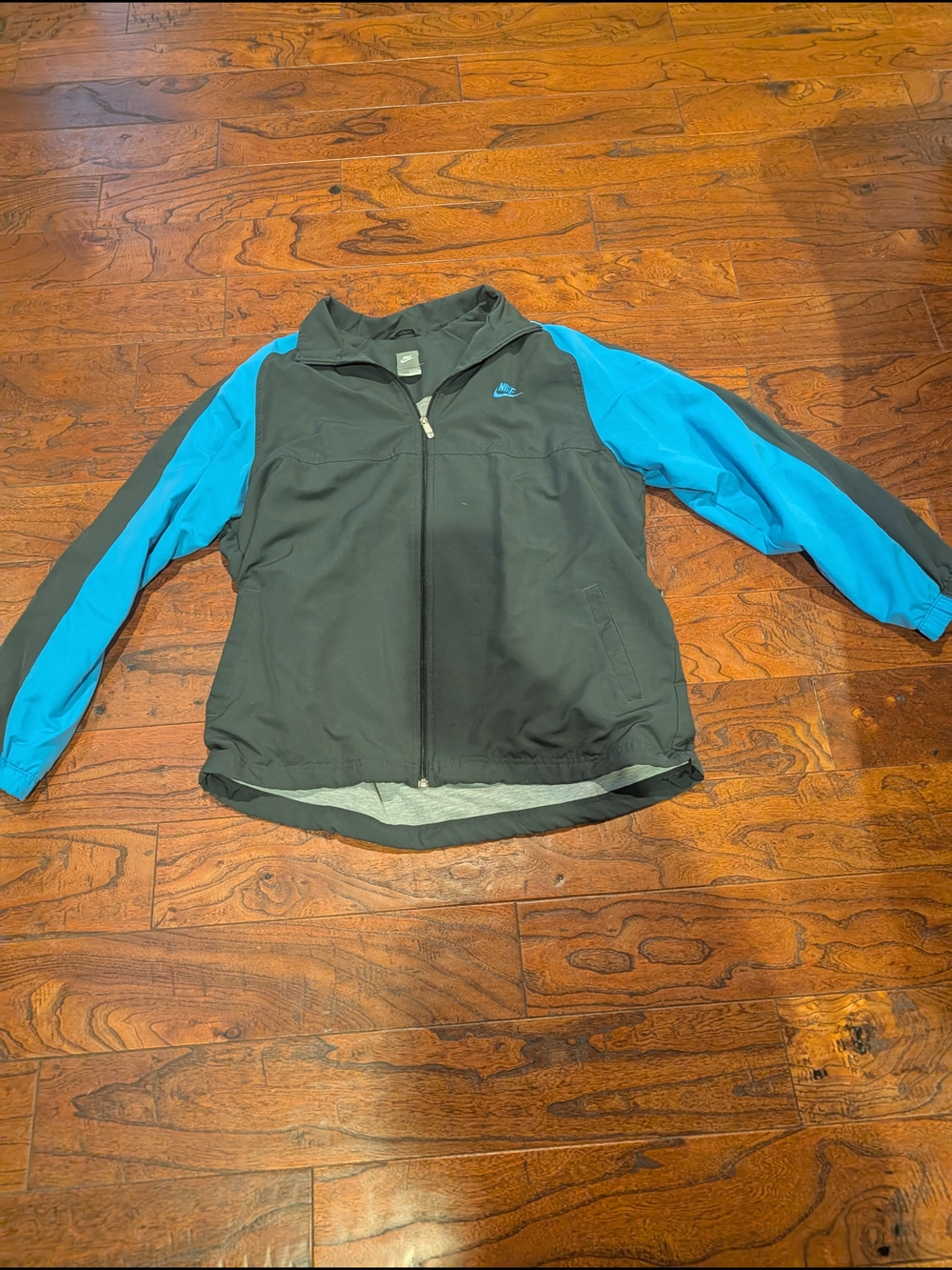 Nike Men's Black & Blue Track Jacket And Pants. Vintage 90s Y2K - Picture 7 of 11